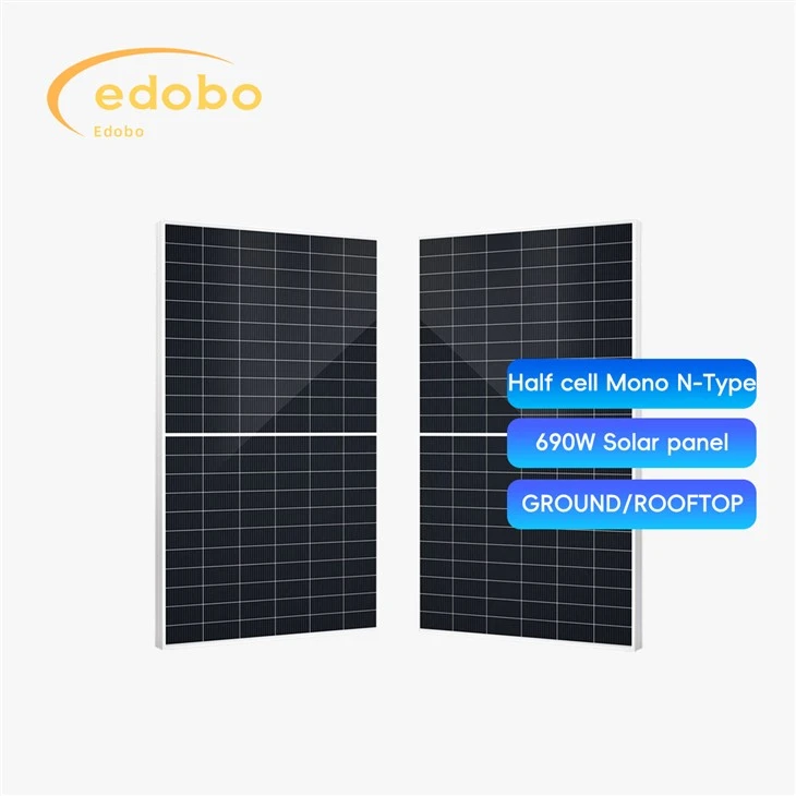 Сонячна панель Helf Cell 670w 690w із повними сертифікатами